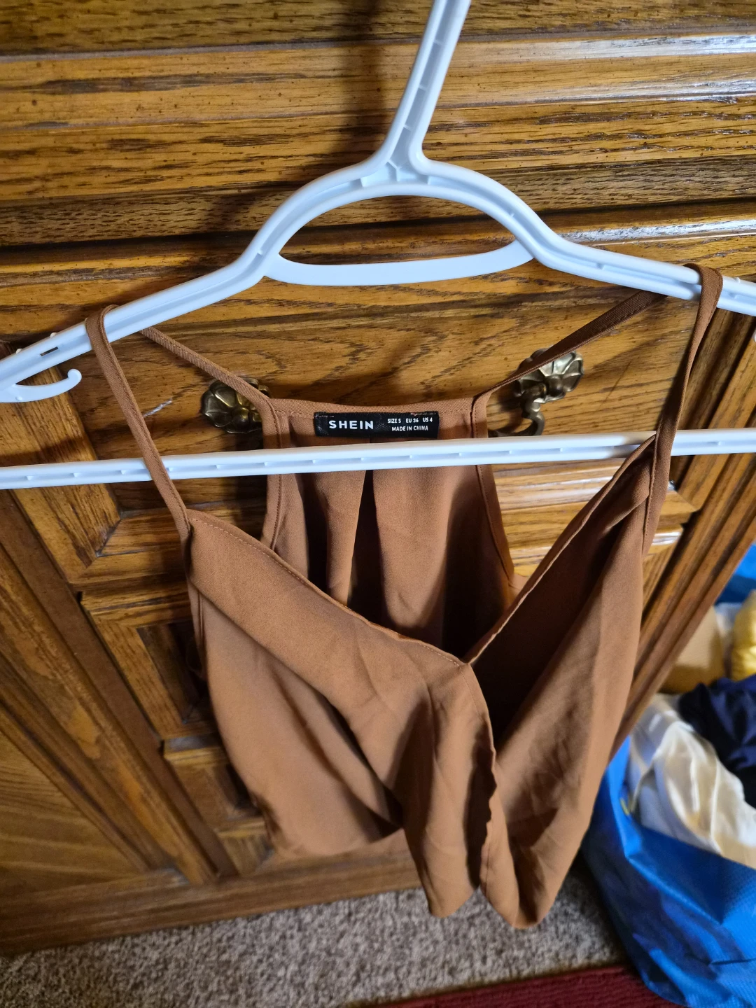 SHEIN Brown Camisole Top - Size S