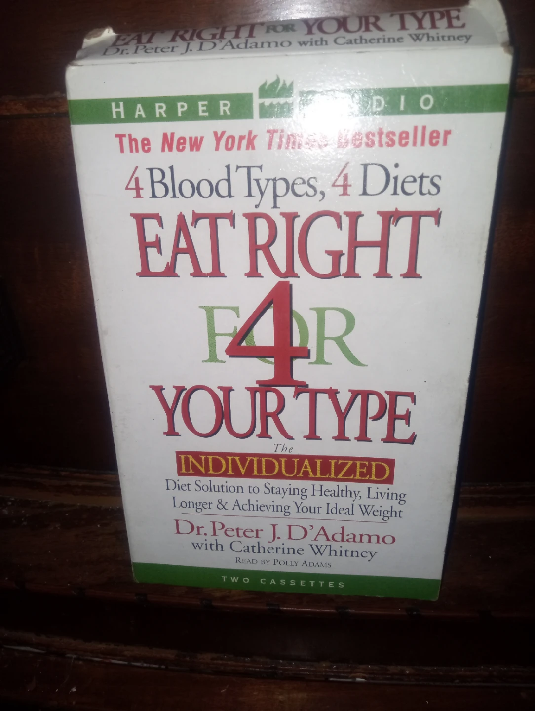 Eat Right 4 Your Type The Individualized Diet Solution Cassettes