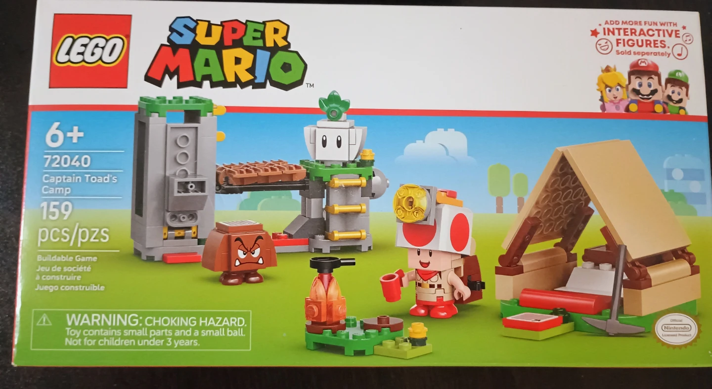 LEGO Super Mario Captain Toad's Camp 72040 Building Set