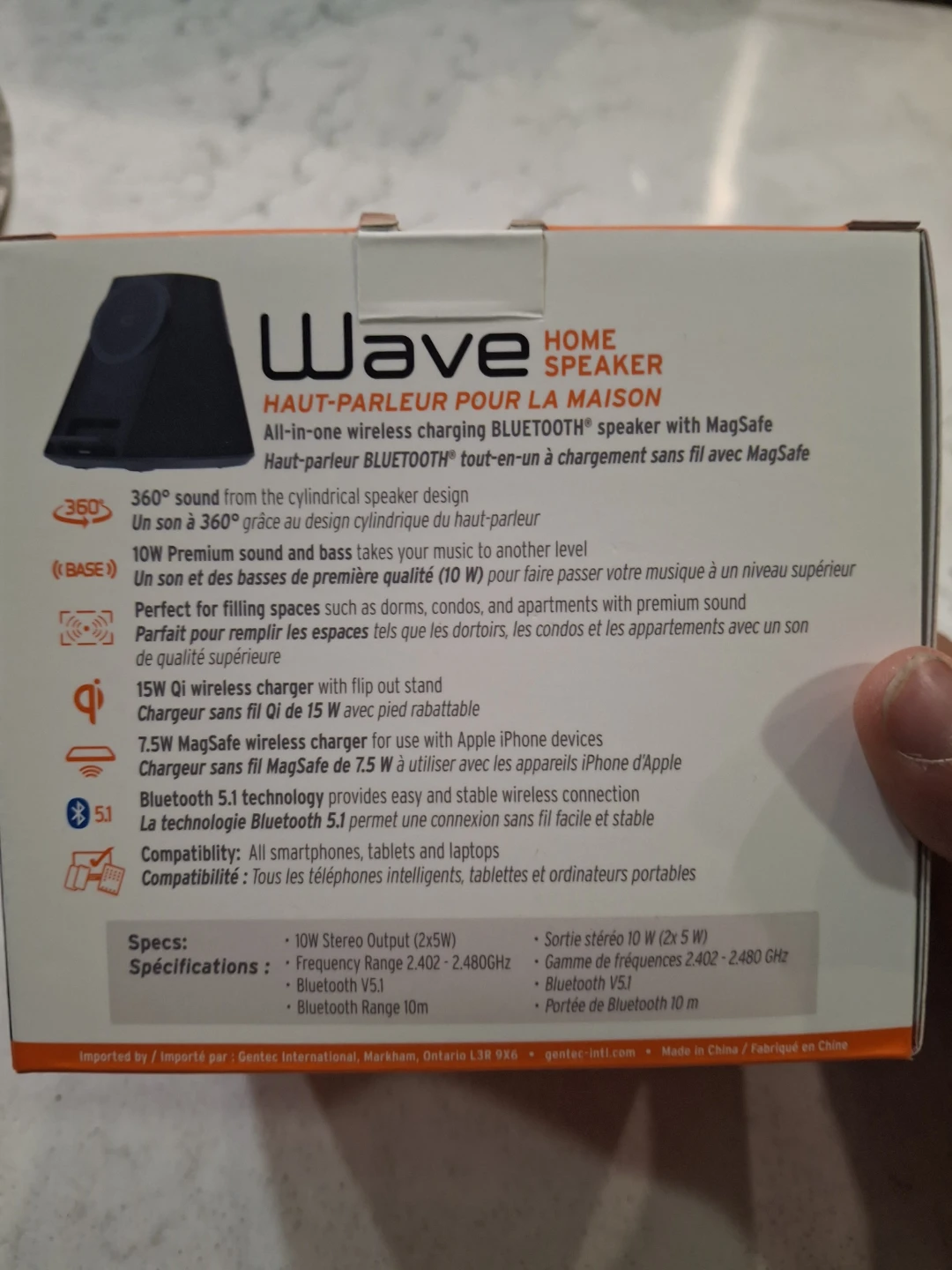 iQ Wave Home Speaker with MagSafe Charging - photo 2