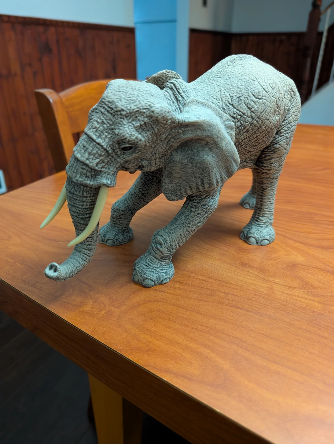 Realistic Elephant Figurine