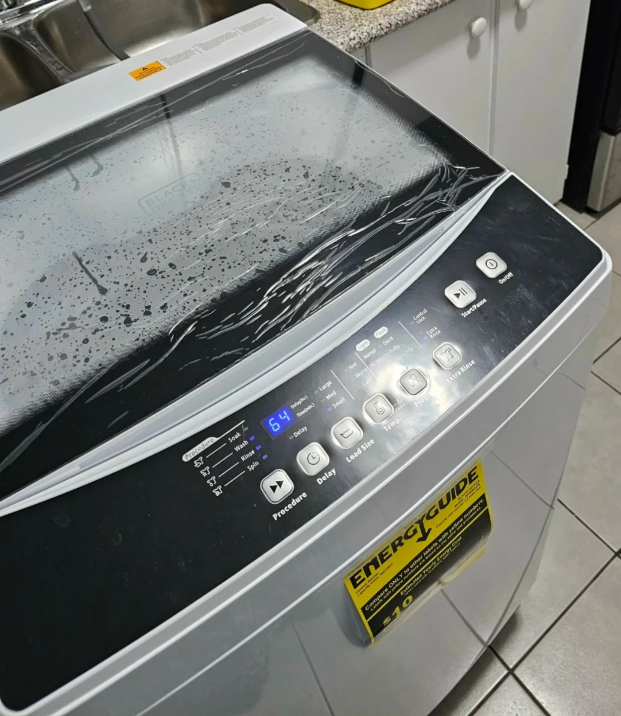 BLACK+DECKER 2.0 cu. Ft. Portable Washer - photo 2