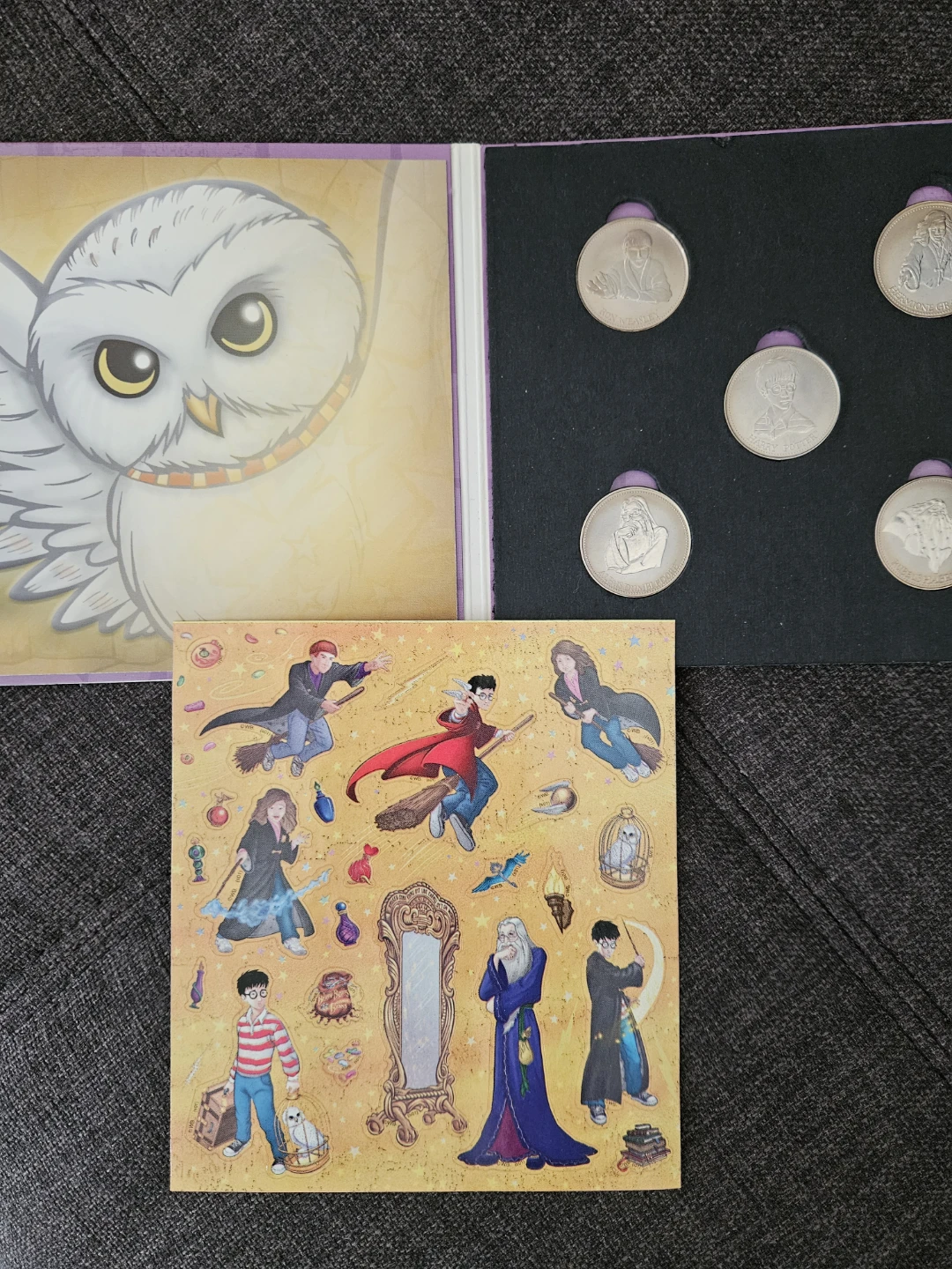 Harry Potter Royal Canadian Mint Collectible Coins & Stickers - photo 5