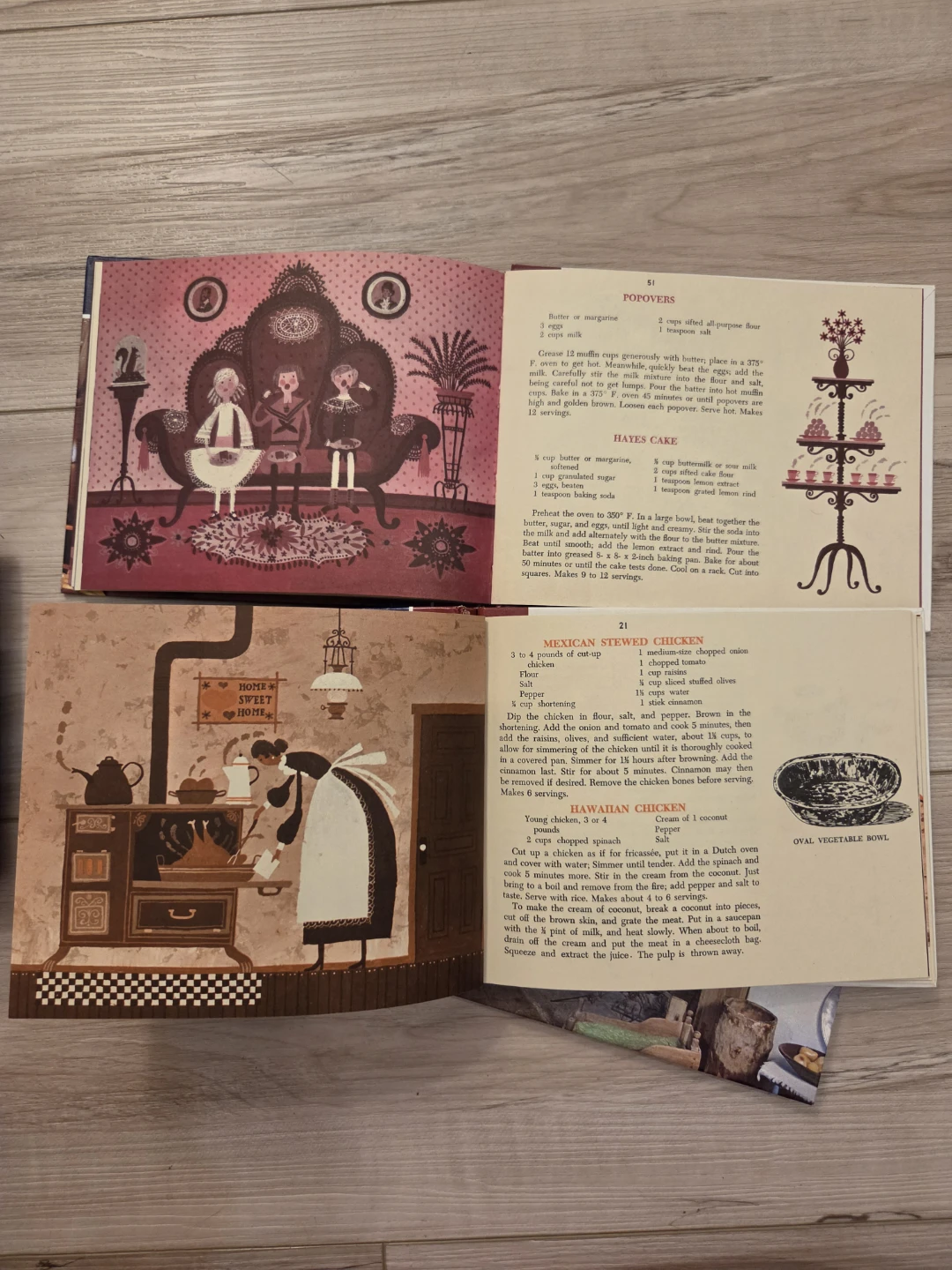 Vintage National Treasury of Cookery Recipe Book Set - photo 5