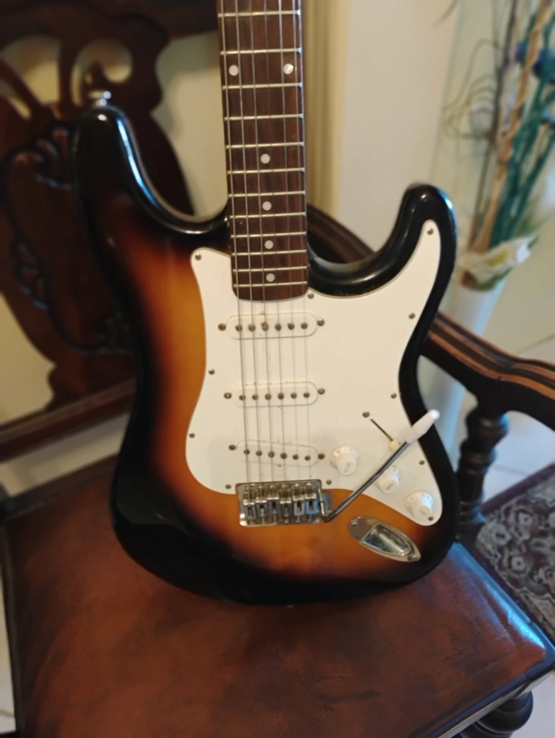 Vintage electric guitar