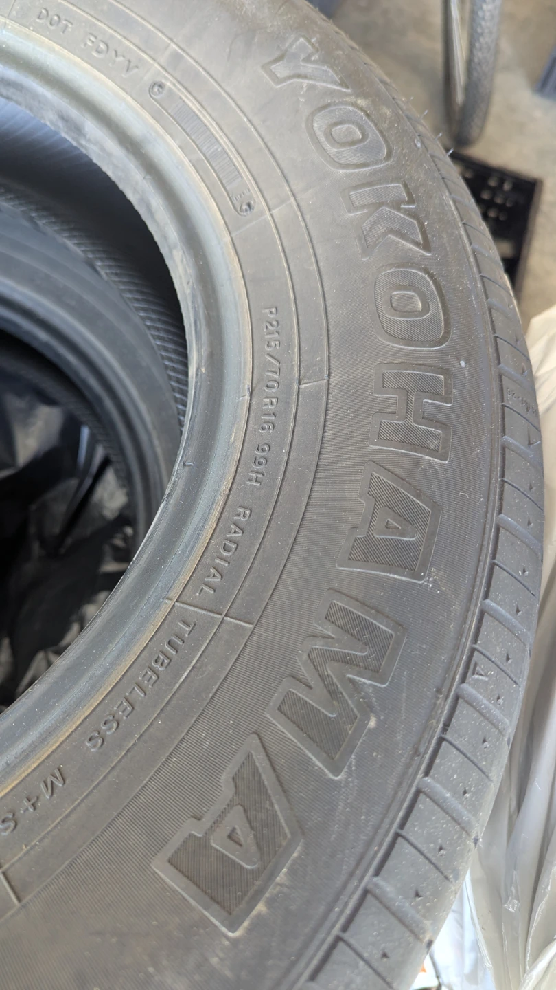 Yokohama Radial Tires - 215/70/R16 - photo 2