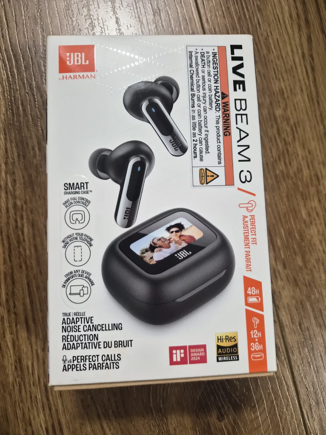 JBL Live Beam 3 Wireless Earbuds
