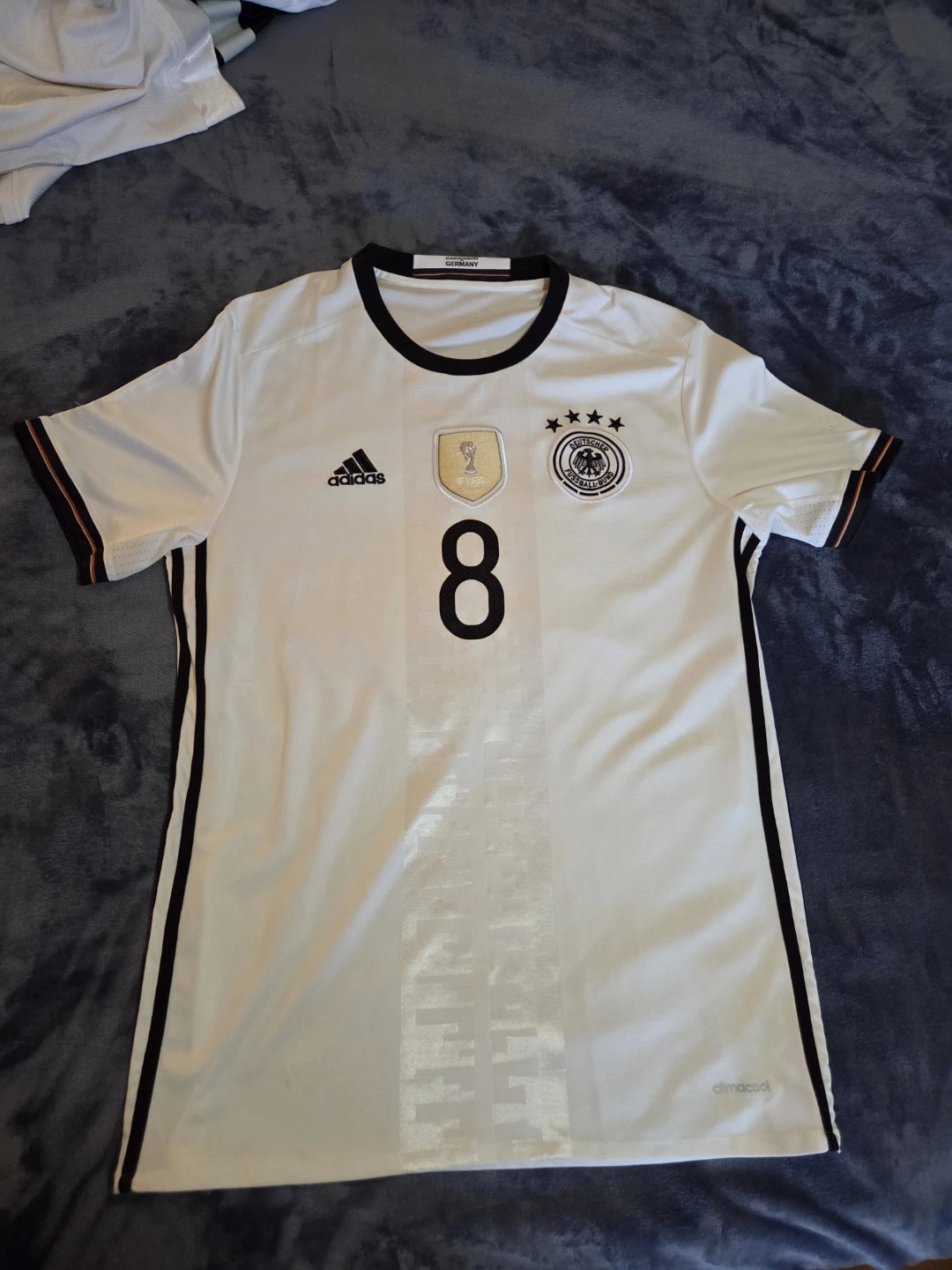 Adidas Germany Soccer Jersey #8 Ozil Men's Size M