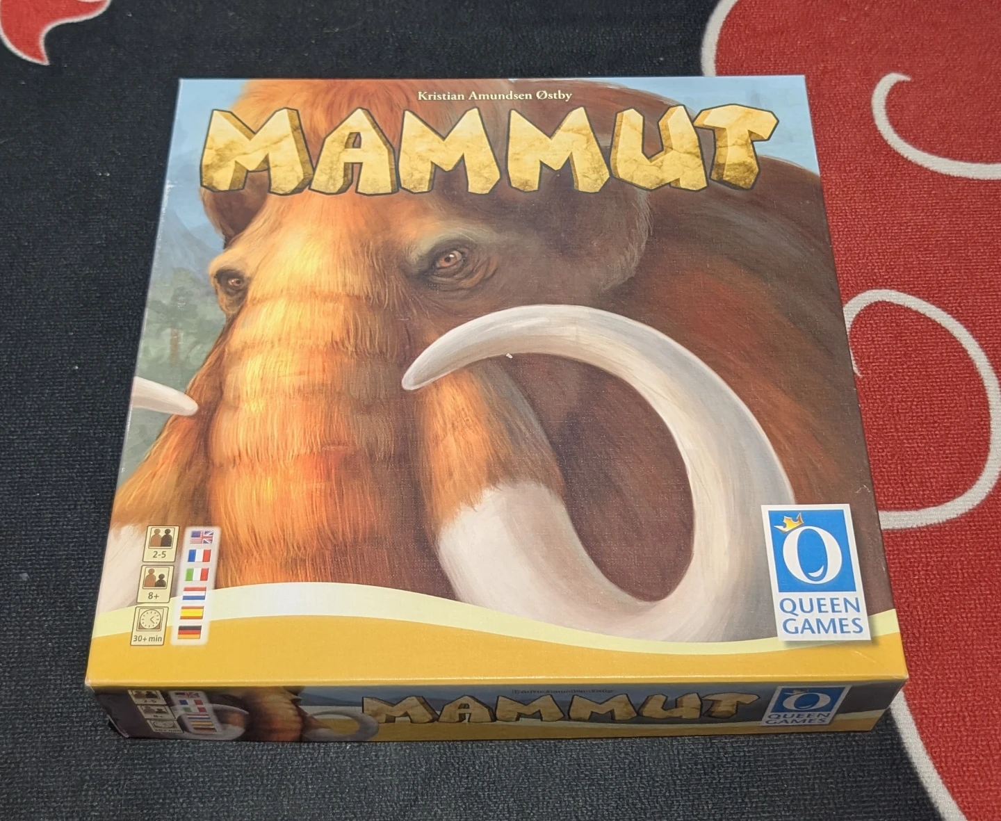 Mammut Board Game Queen Games Family Strategy Game