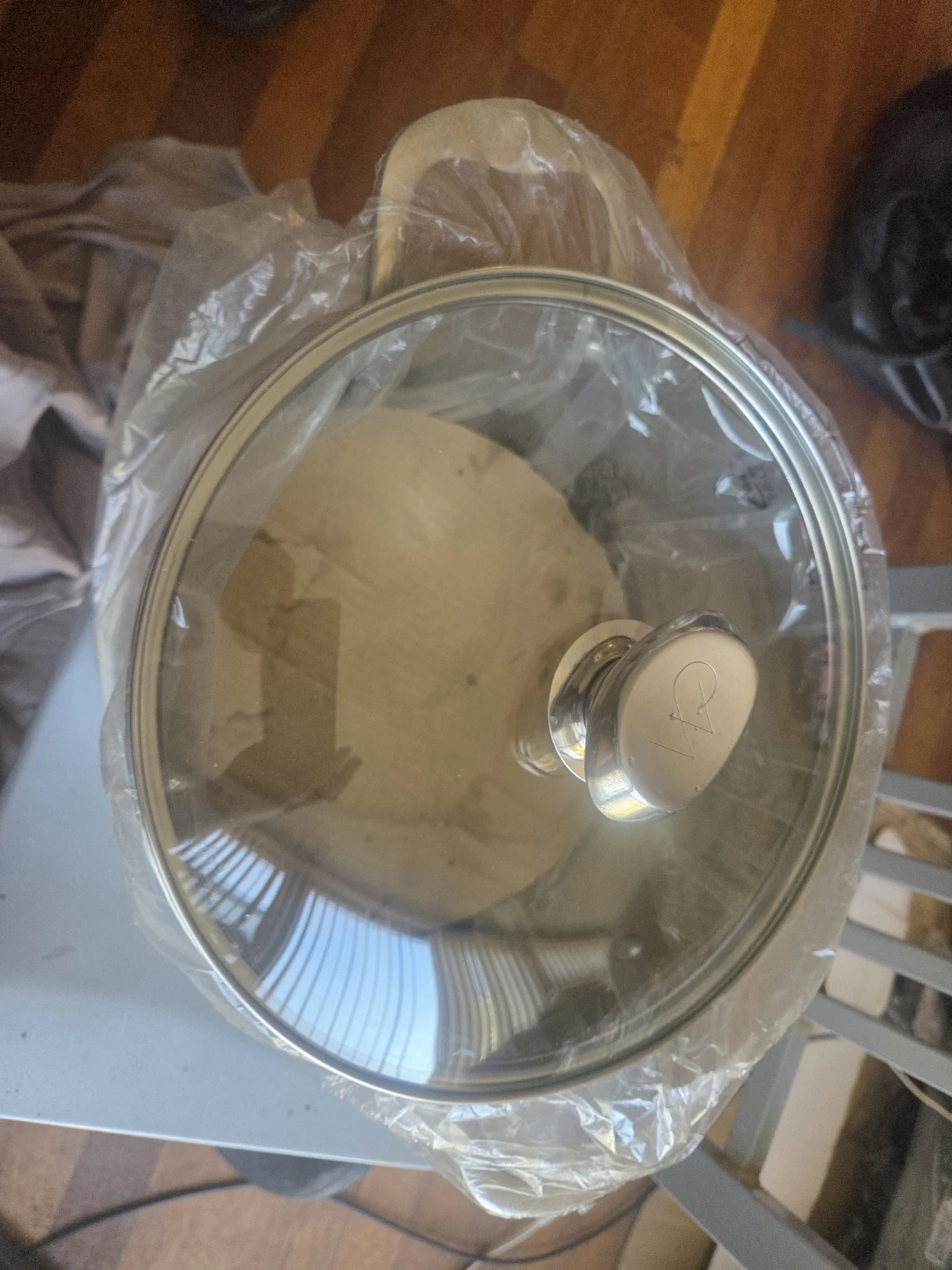 Stainless Steel Stock Pot with Glass Lid - photo 2