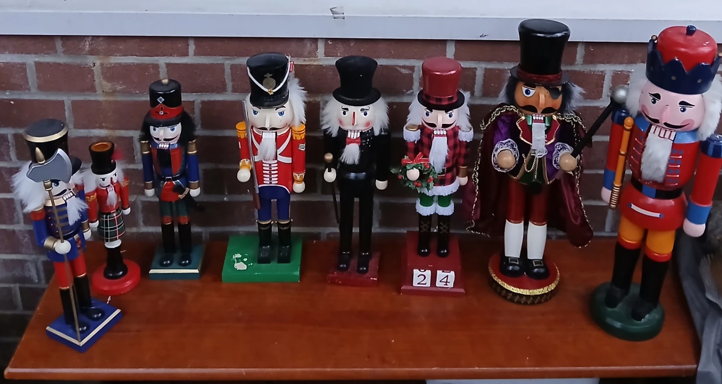 Collection of Decorative Nutcrackers