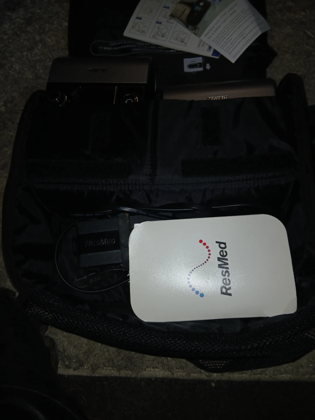 ResMed CPAP Machine Travel Bag with Accessories