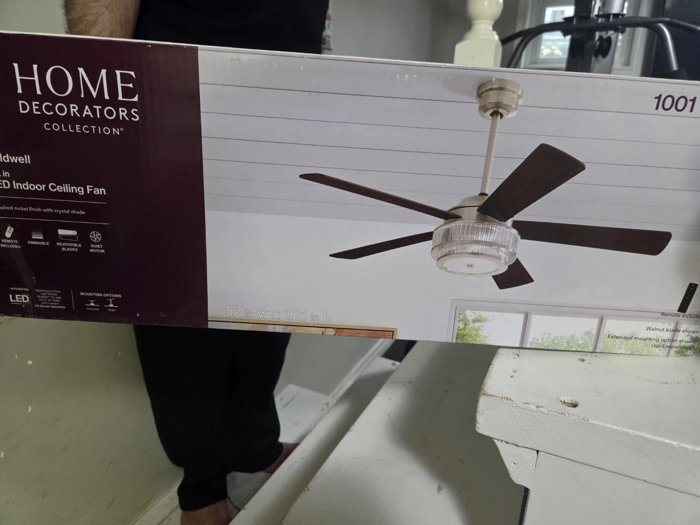 52-inch LED Indoor Ceiling Fan