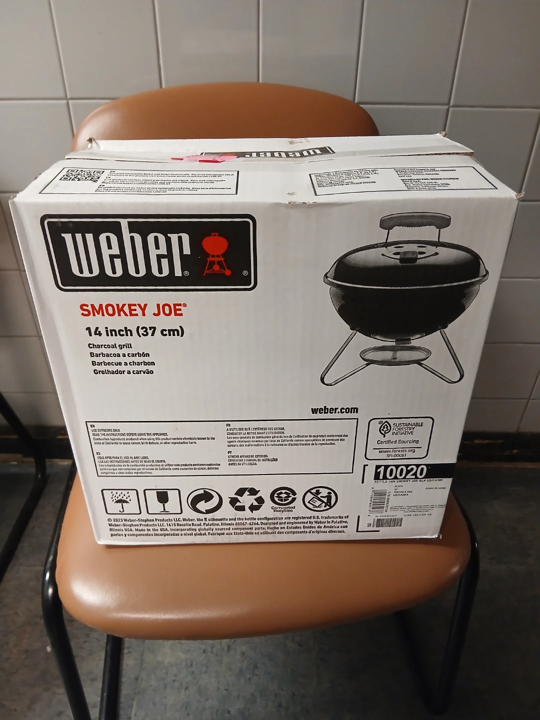 Weber Smokey Joe 14 inch Charcoal Grill