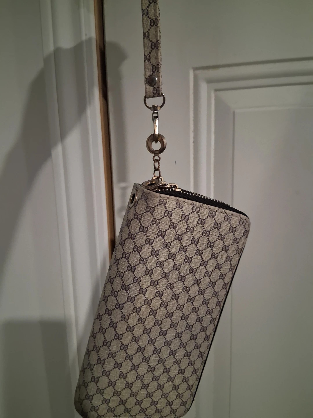 Monogrammed Wristlet Wallet
