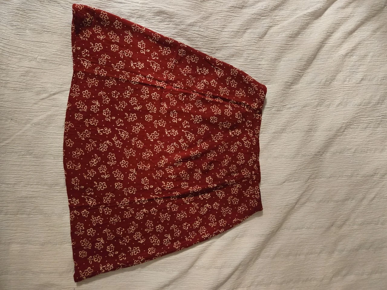 New Look Red Floral Wrap Skirt - photo 2
