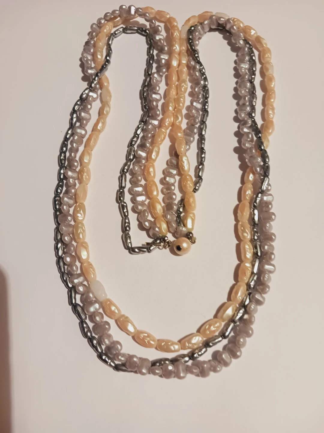Multi-strand Pearl Necklace