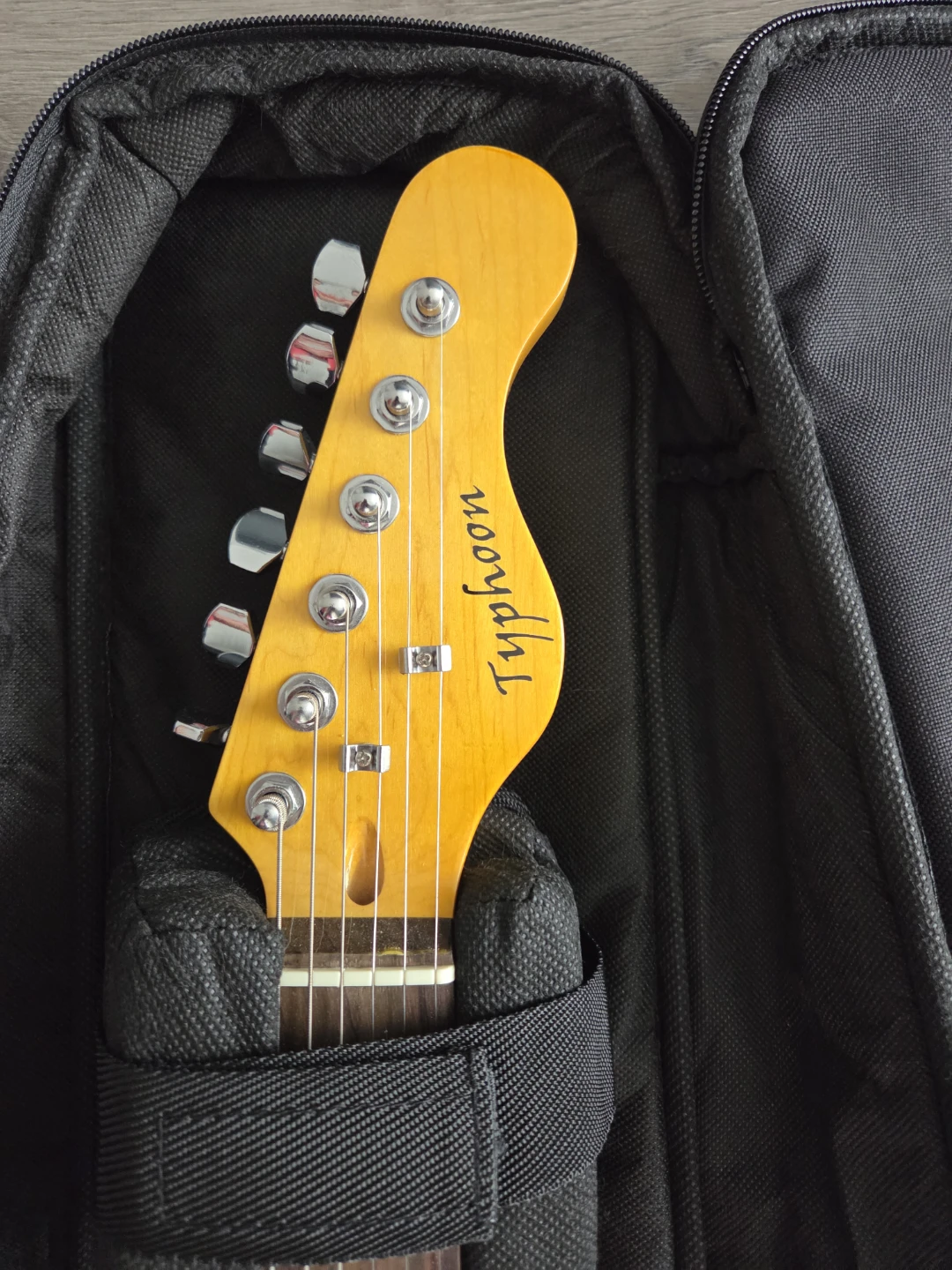Typhoon Electric Guitar with Gig Bag - photo 2