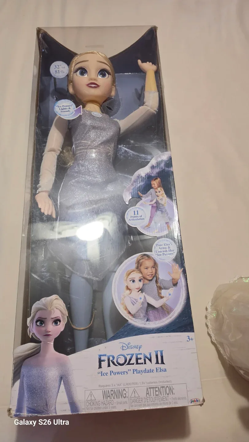 Disney Frozen II "Ice Powers" Playdate Elsa Doll