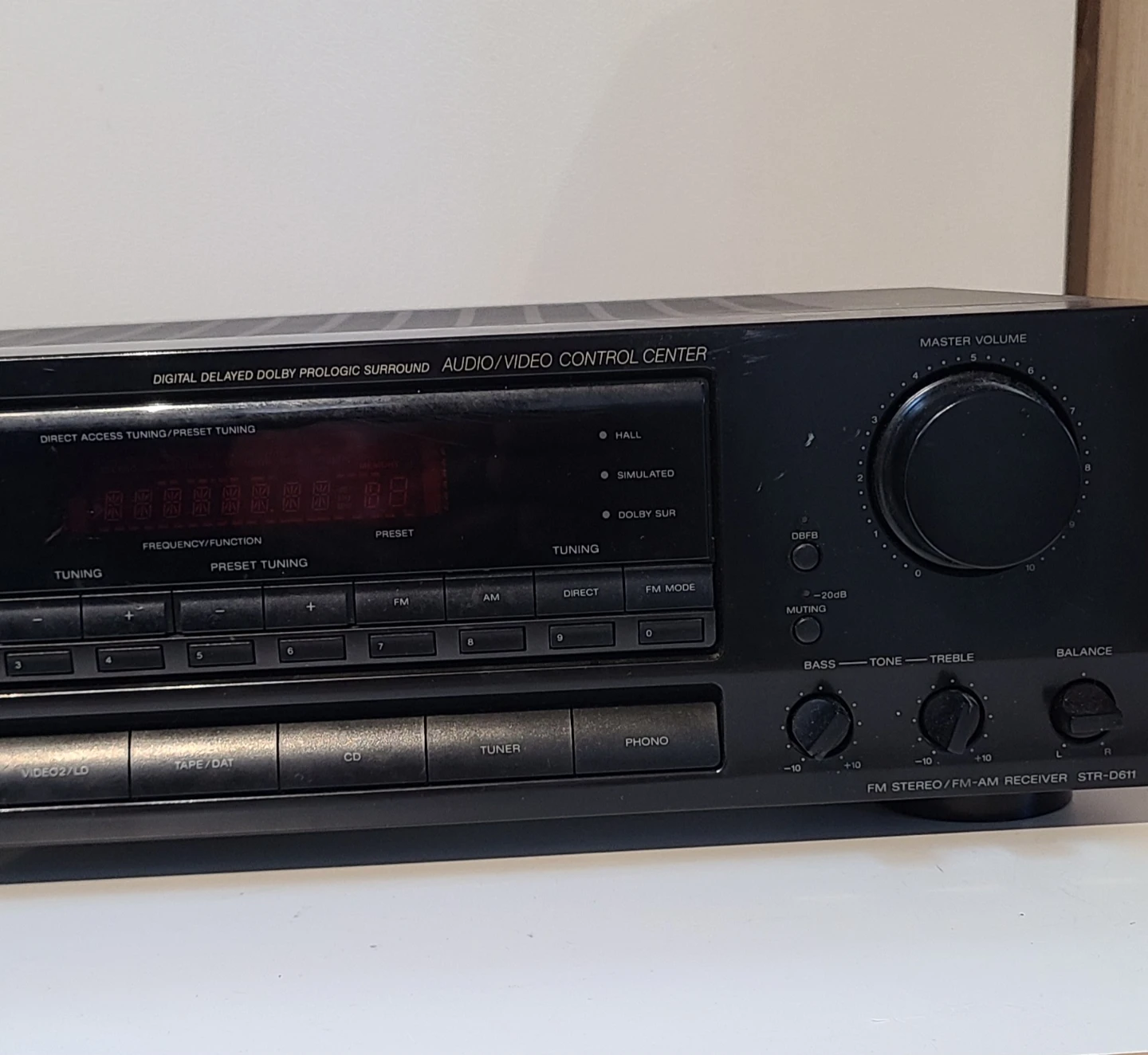 Sony STR-D611 AM/FM Audio Video Stereo Receiver - photo 4