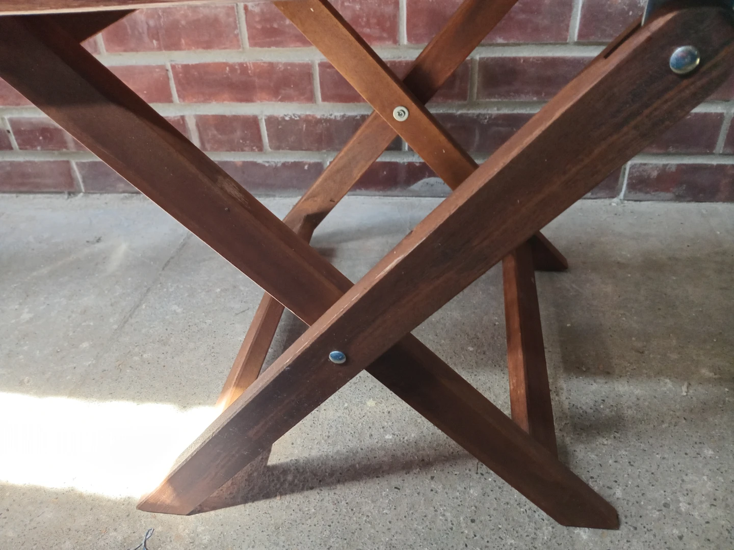 Wooden Folding Table - photo 2