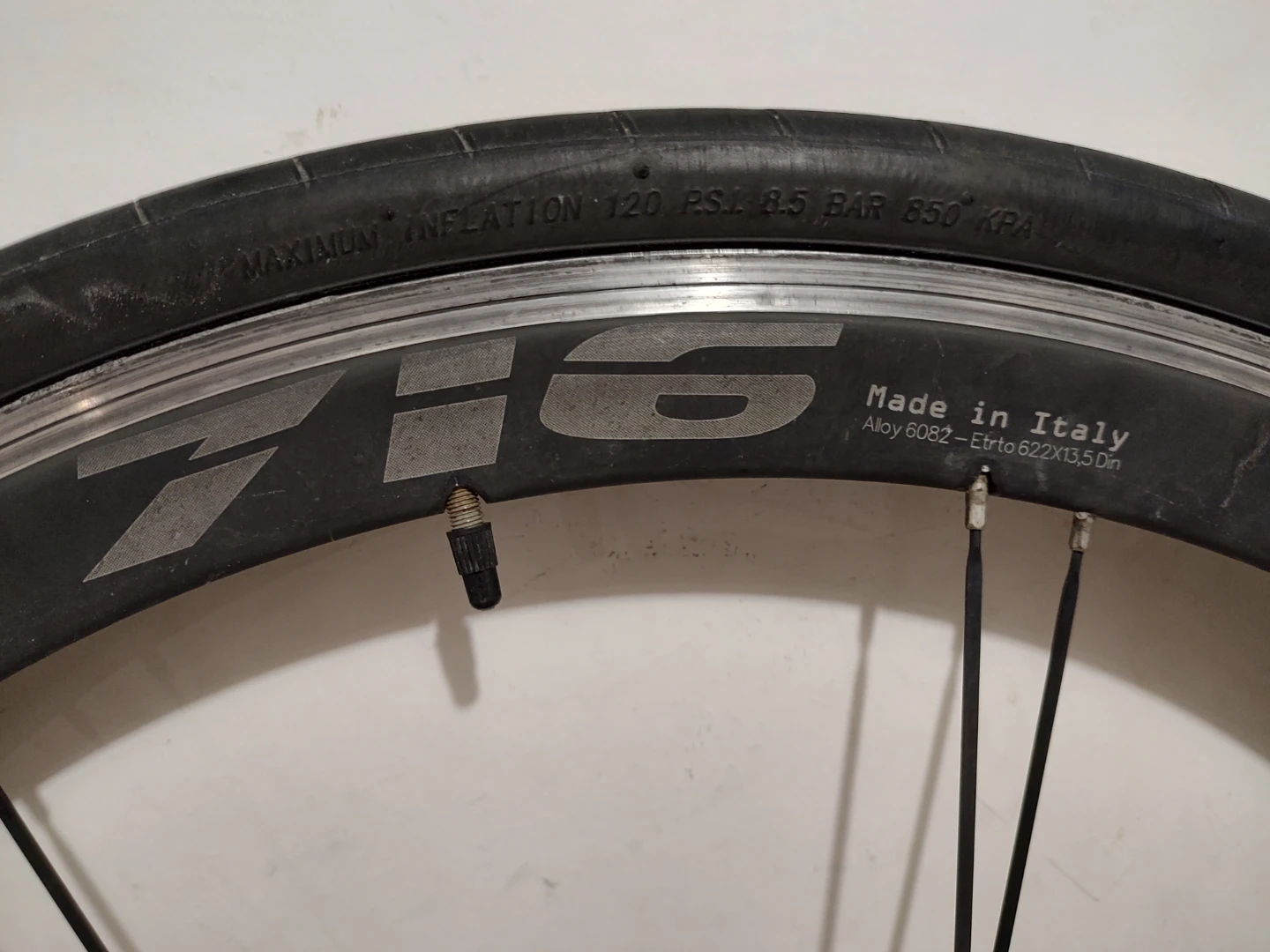 Gipiemme 715 rear Wheel with Giant Tire, 9spd Cassette - photo 5