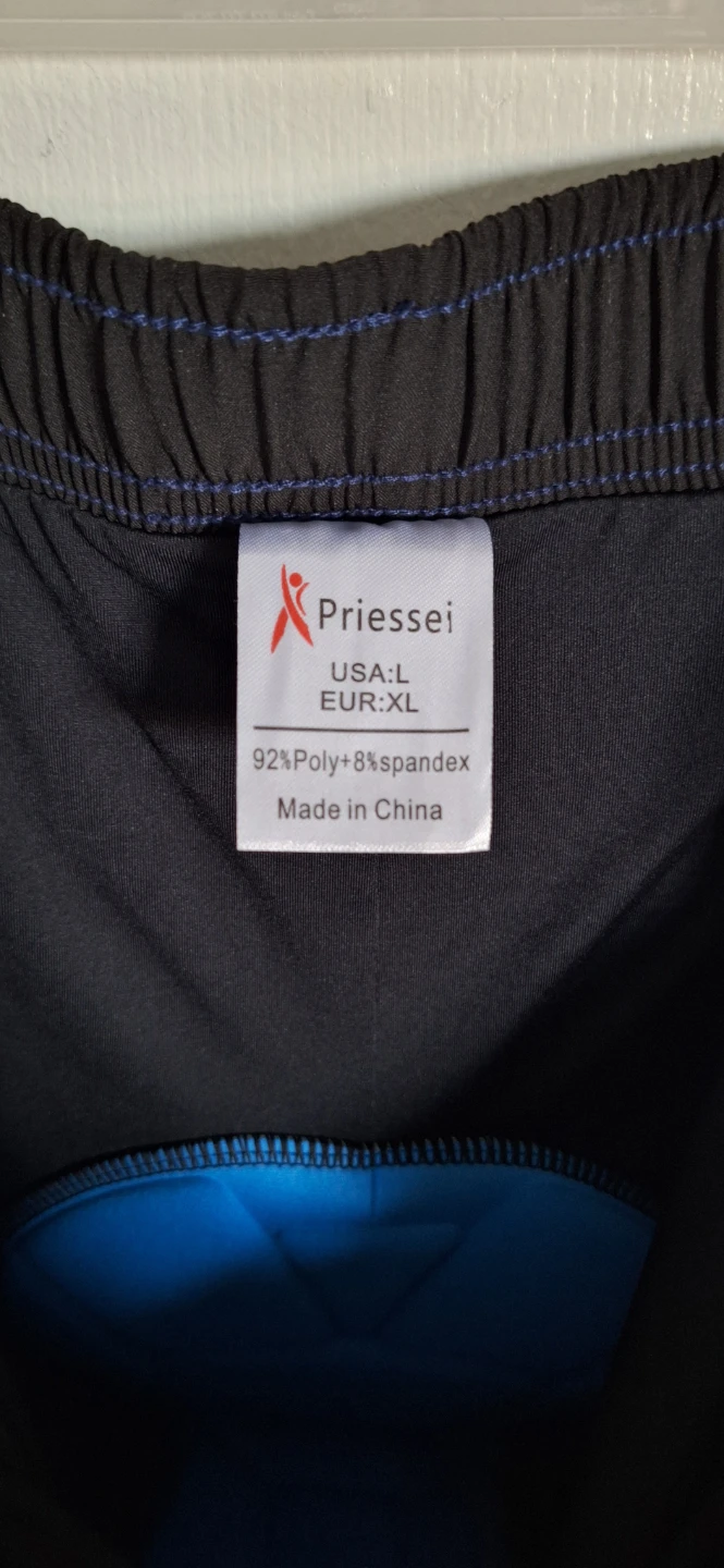 Priessei Men's Lightweight Bike Shorts L - photo 3