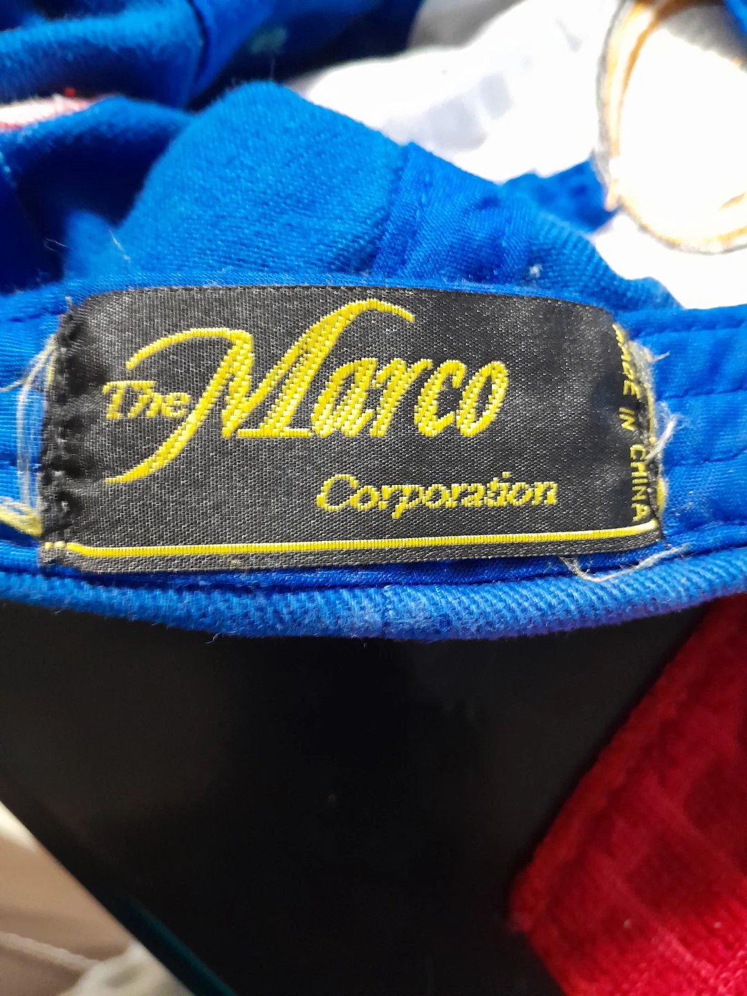 Adult Blue Racing Hat with Canadian Flag - photo 2