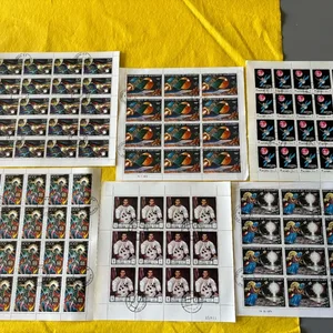 Stamp sheets set (6x) Space exploration (international)