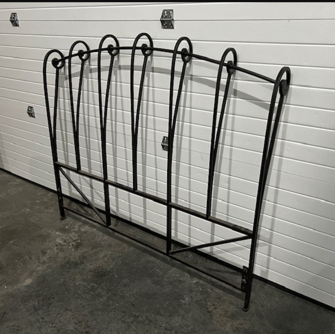 Wrought Iron Headboard