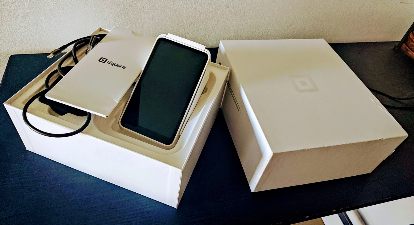 Square Terminal Point of Sale Device (Barely Used)