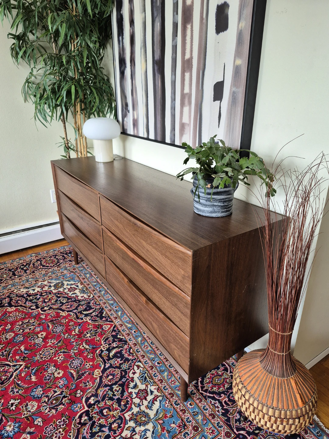 Lenia Walnut 6-Drawer Double Dresser by Article - photo 3