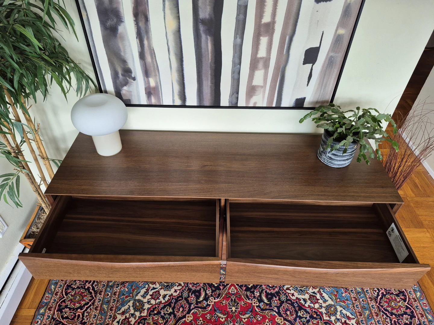 Lenia Walnut 6-Drawer Double Dresser by Article - photo 5
