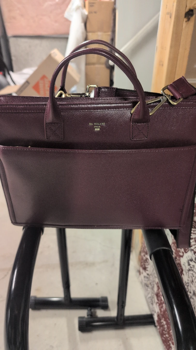 DA MILANO Italia Leather Handbag