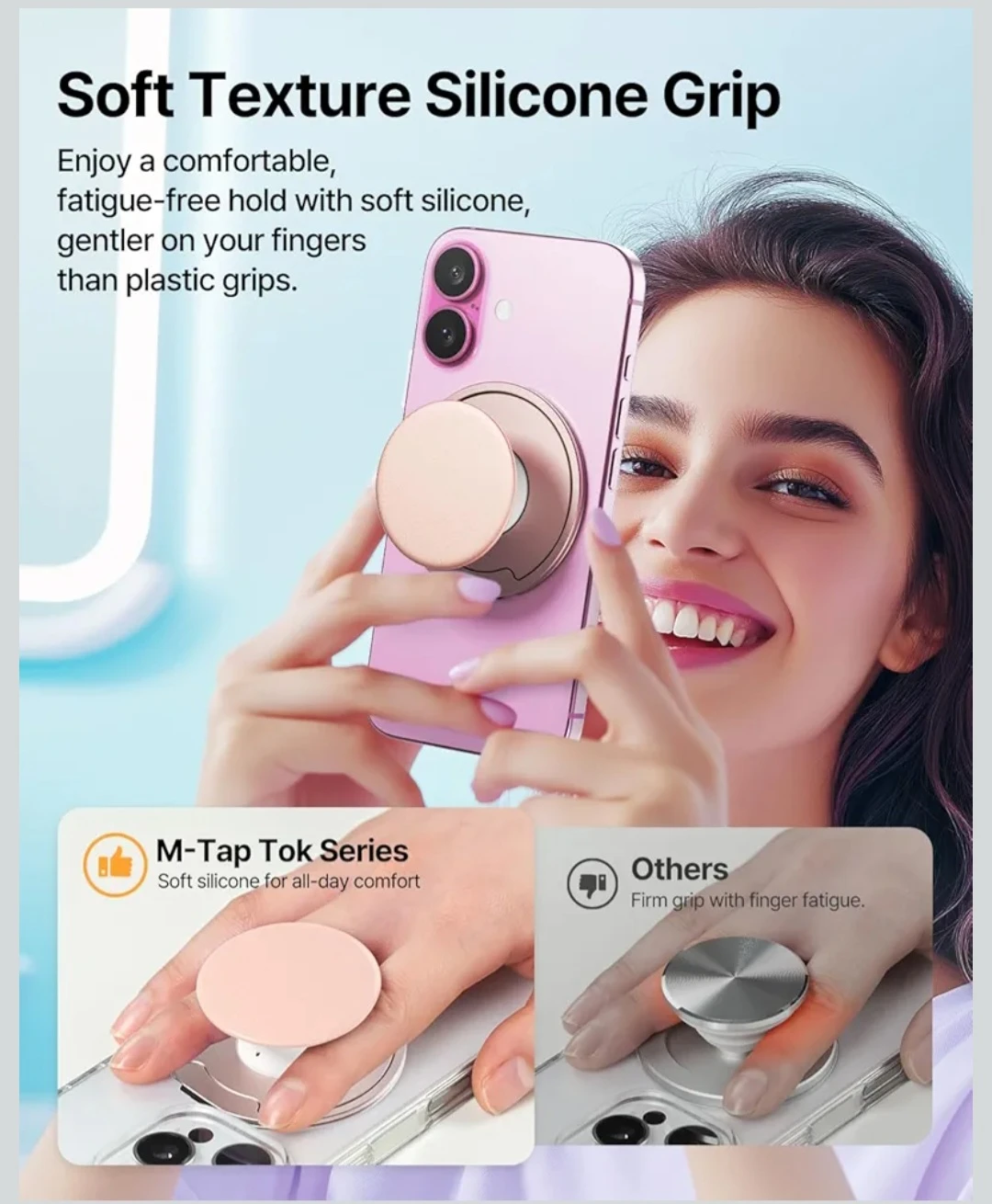 Sinjimoru M-Tap Tok Series Phone Ring Holder - photo 2
