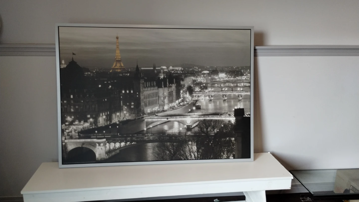 IKEA Paris at night Eiffel tower cityscape wall Art - photo 2