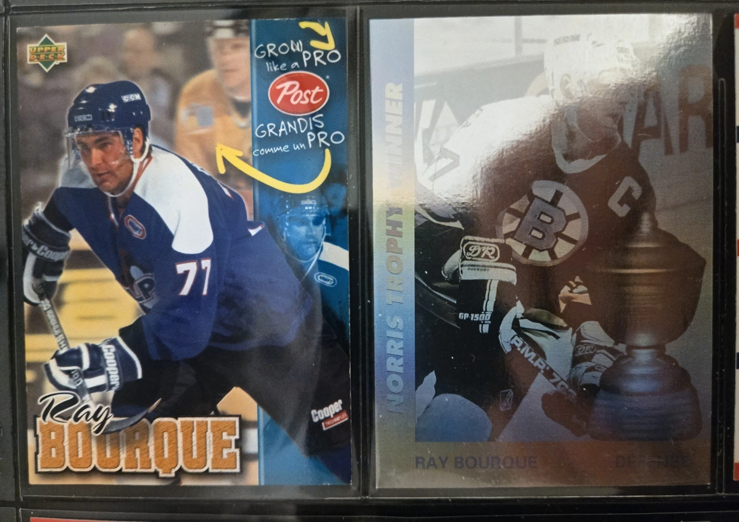 Ray Borque Card Collection-36 Nrmt-Mt Cards+Beckett - photo 2