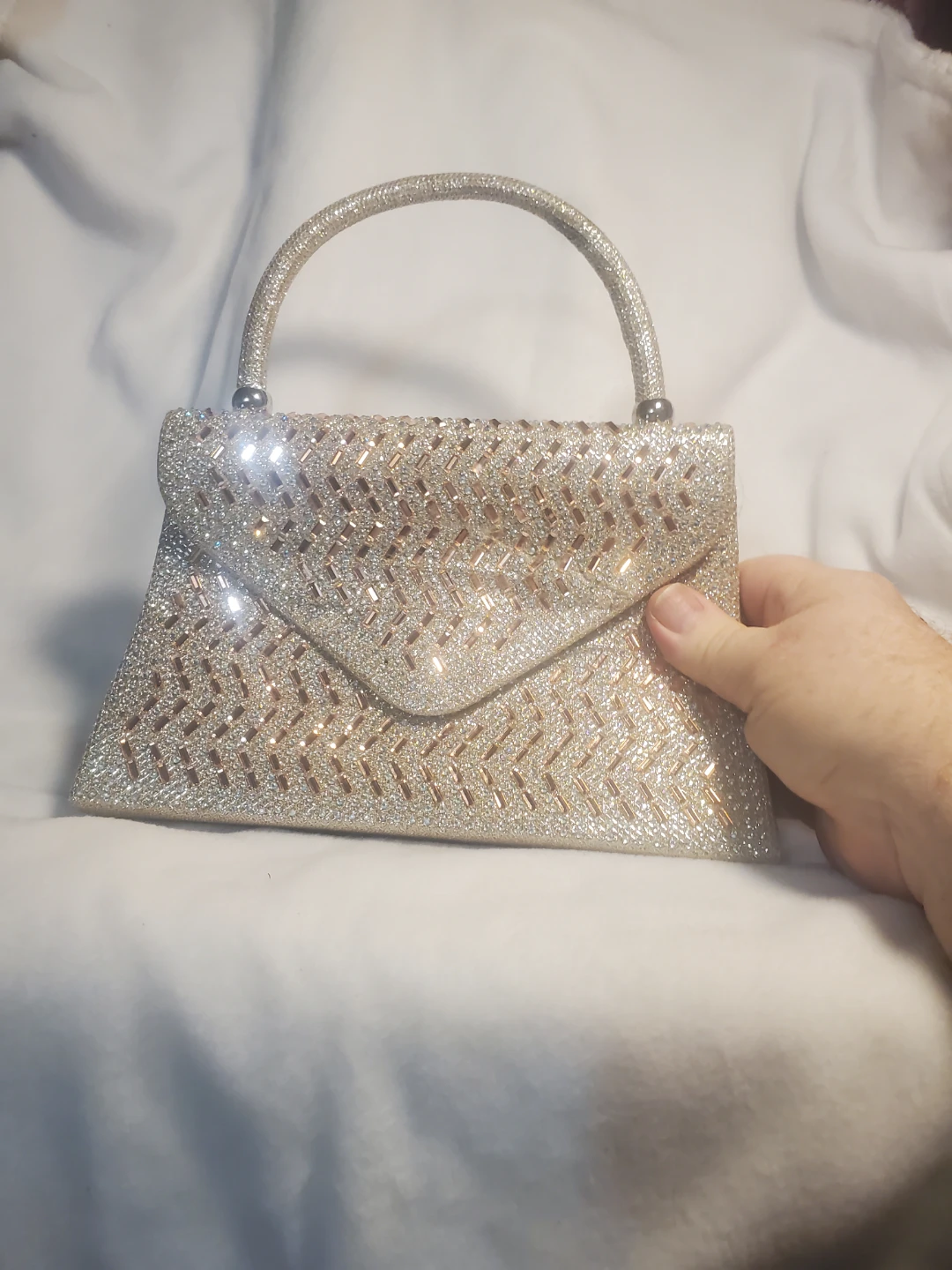 Sparkly Embellished Handbag