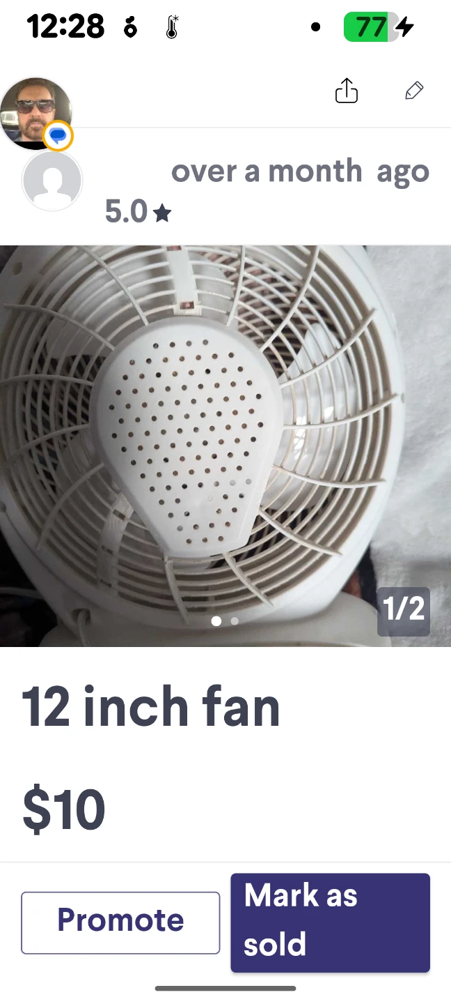 12 inch fan