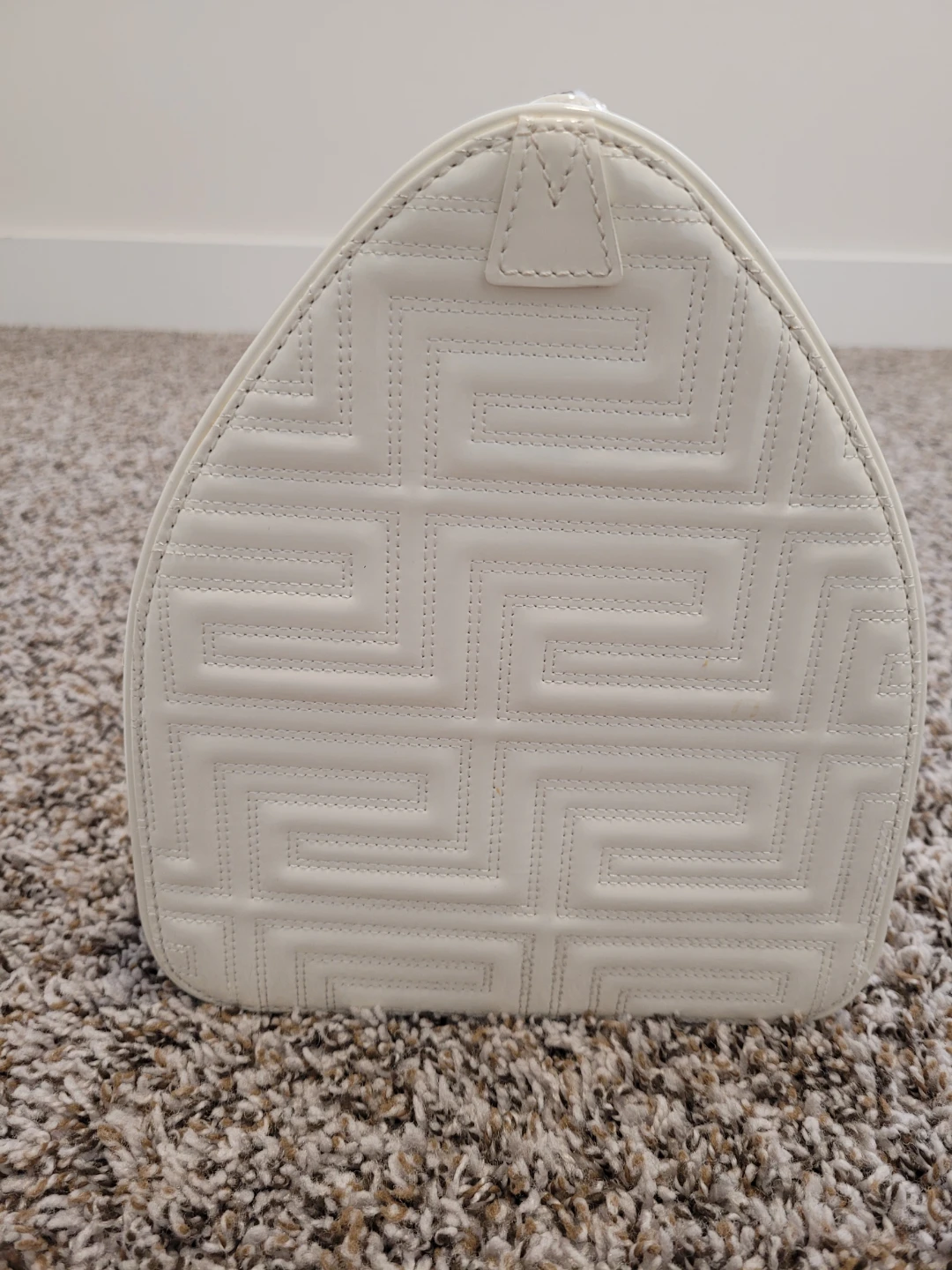 Gianni Versace White Patent Leather Handbag - photo 4
