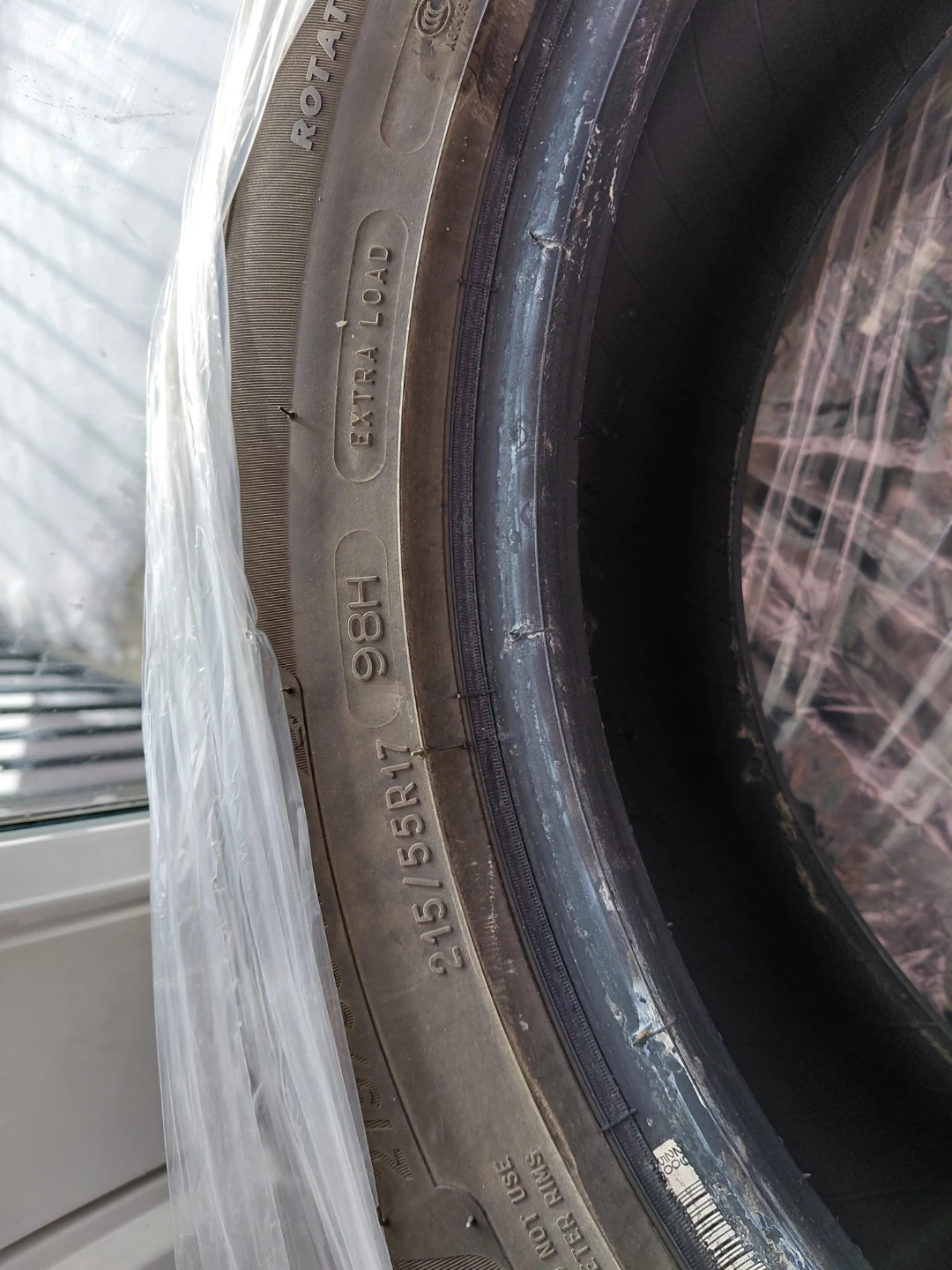 Michelin 215/55R17 98H Extra Load Tires (Set of 4)