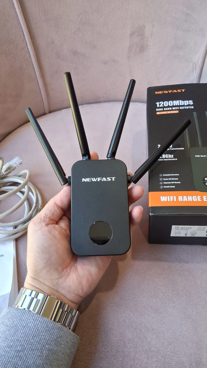 NEW AC1200 Dual Band 5.8GHz 2.4GHz WiFi Repeater WiFi Extender