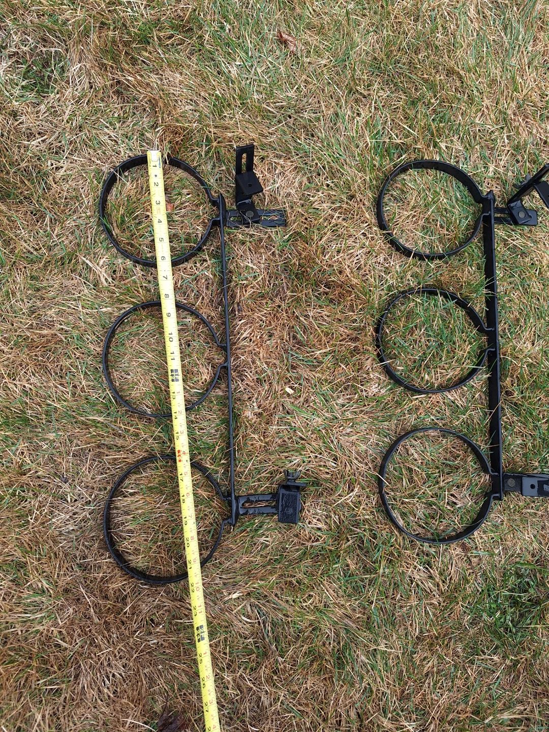 2 Railing Pot Holders