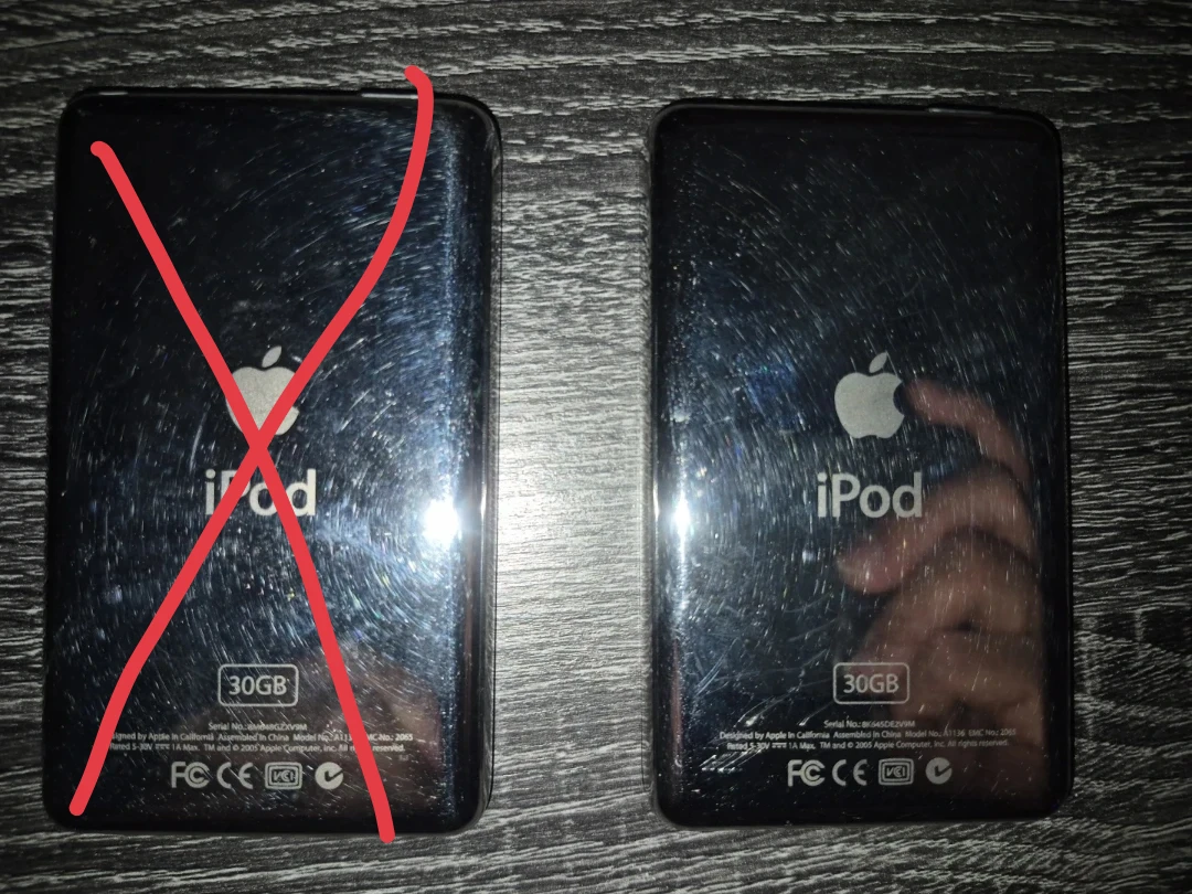 1x Apple iPod Classic 5.5Gen Modded - Black $250 - photo 3