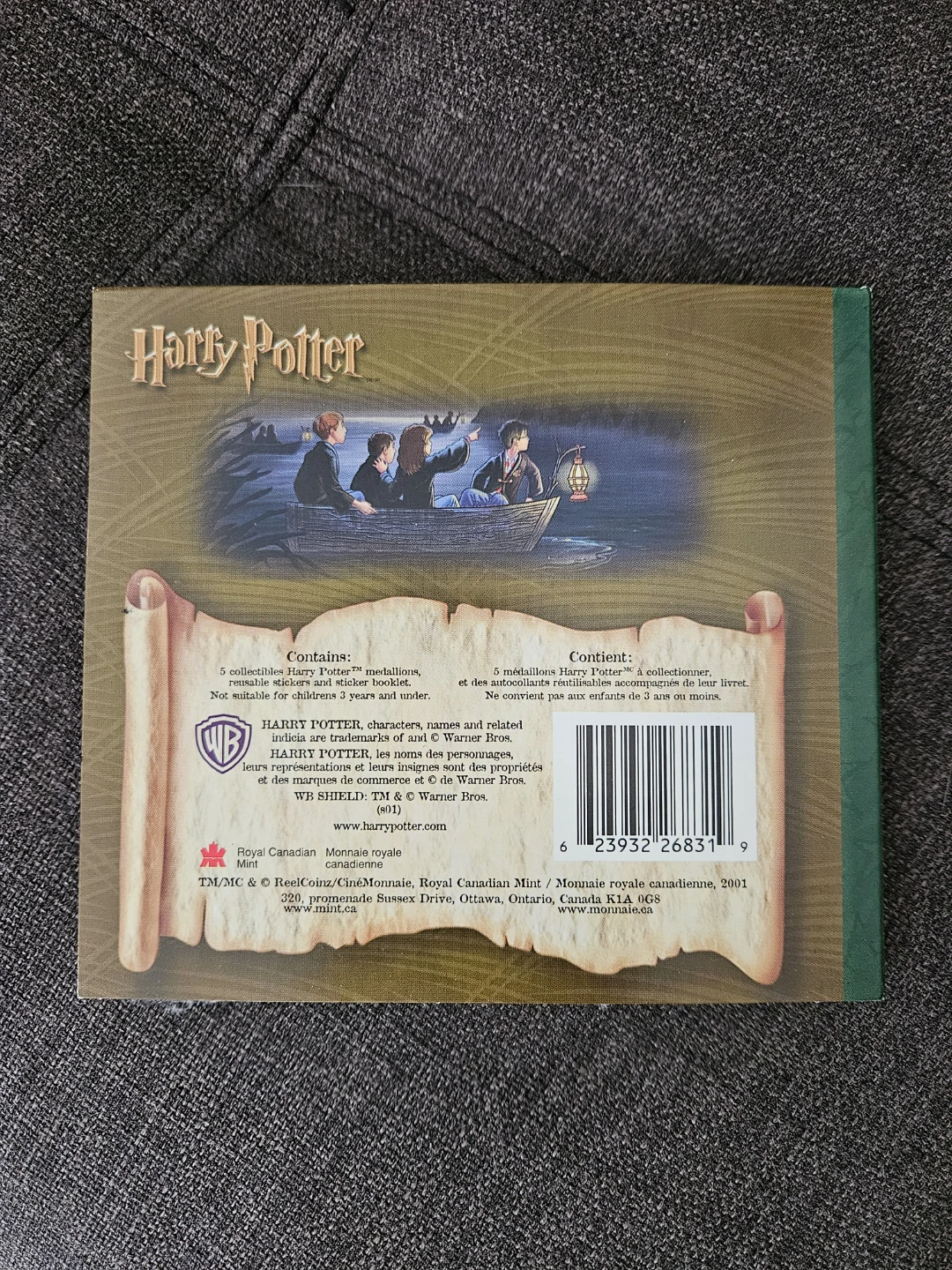 Harry Potter Royal Canadian Mint Collectible Coins & Stickers - photo 2
