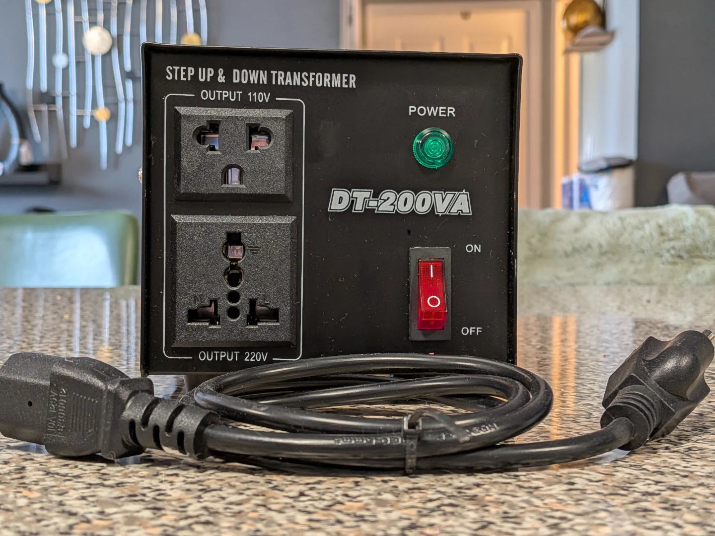 DT-200VA Step Up & Down Voltage Transformer
