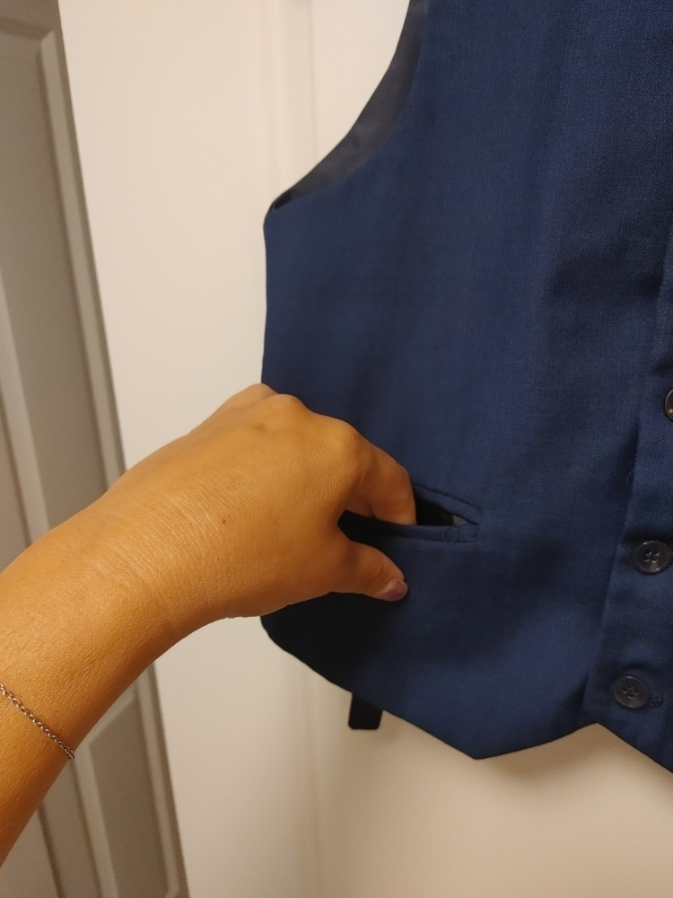 Navy Blue youth  Vest - photo 2