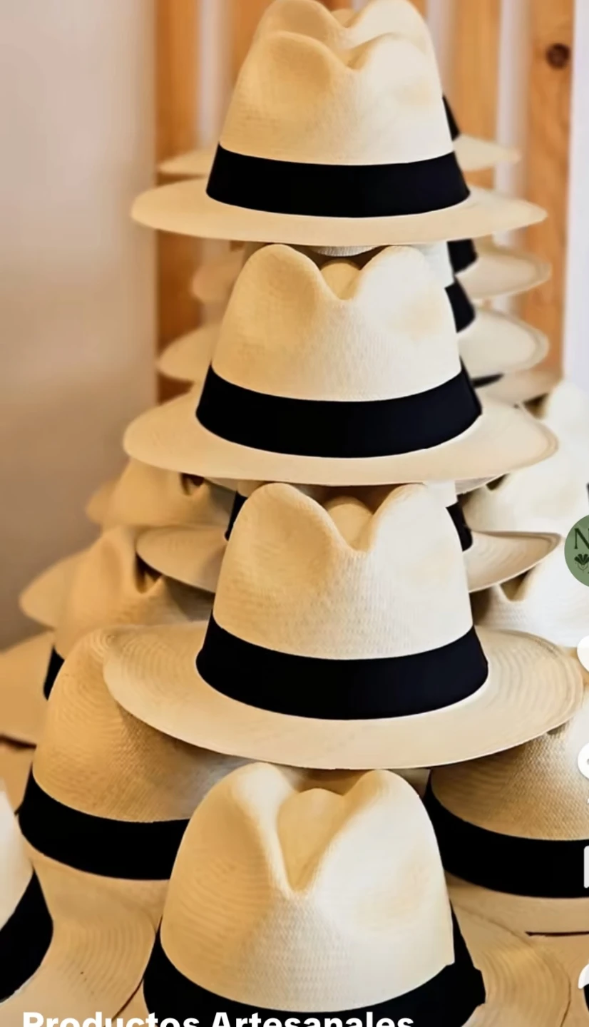 Panama Hat - Straw Fedora Style - photo 3
