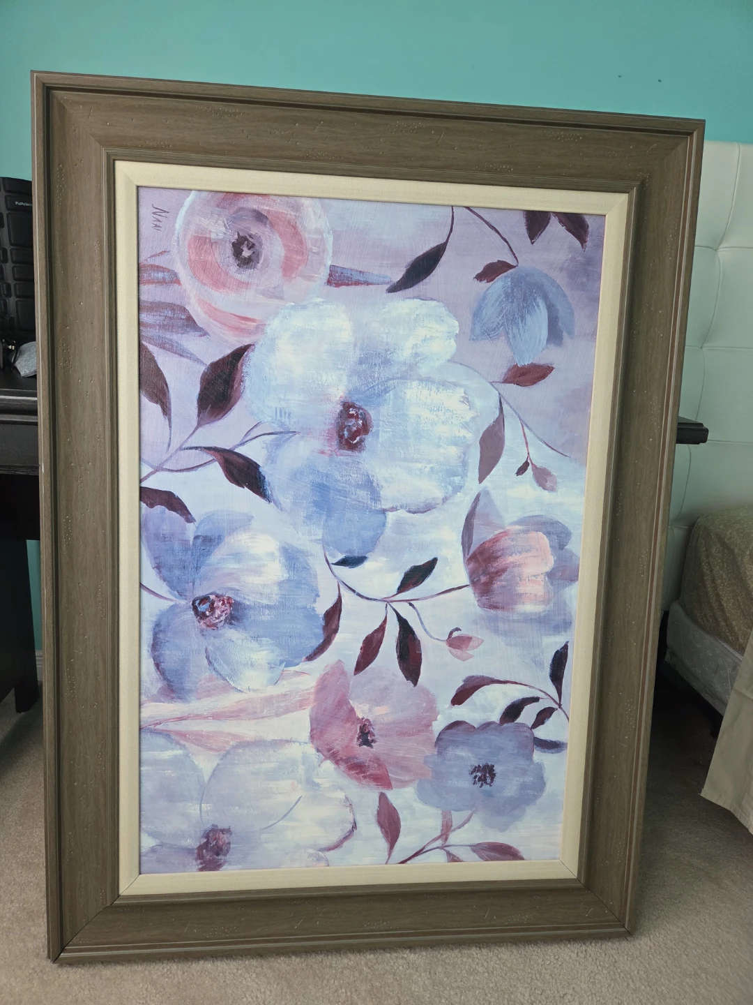 Floral Painting - Framed Wall Art - photo 3