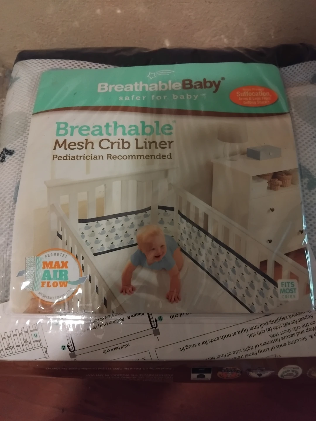 Crib mesh liner breathable - photo 2